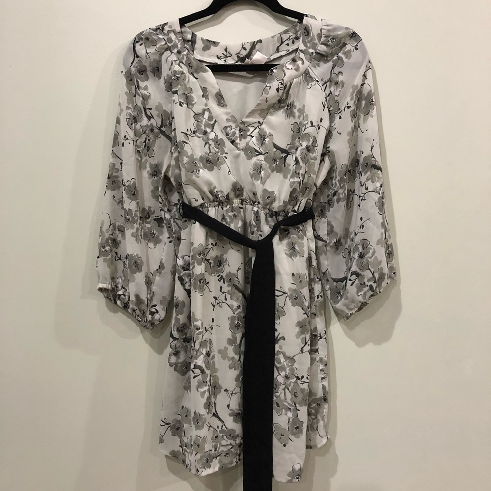 Motherhood Maternity Floral Tunic Blouse